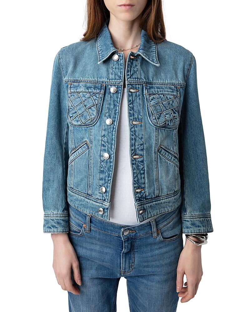 Zadig & Voltaire Kioka Denim Jacket Cover