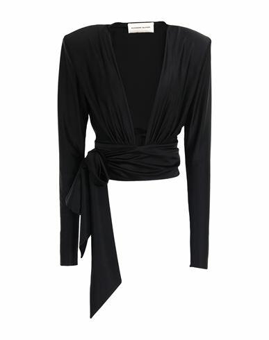 Alexandre Vauthier Woman Top Black Viscose, Elastane Cover