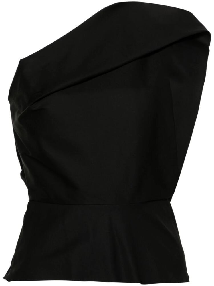 Rick Owens Claudia ruched blouse - Black Cover