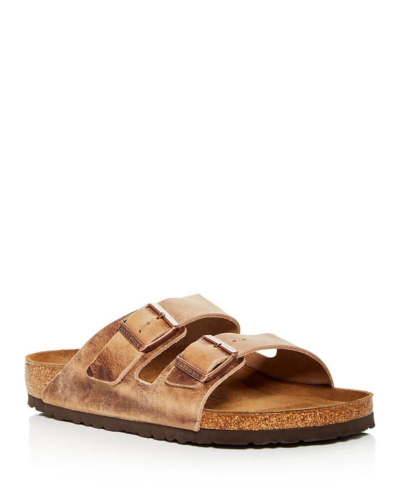 Birkenstock Men's Arizona Slide Sandals in Tobacco Cover