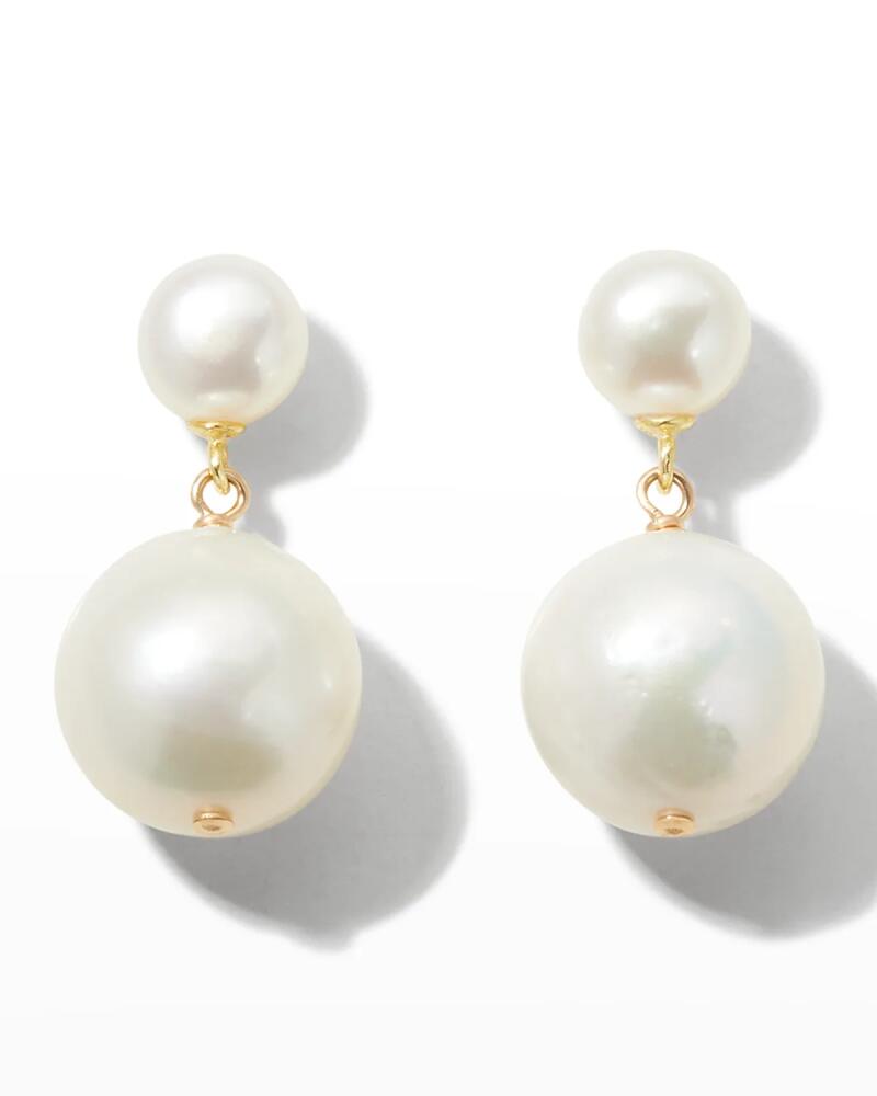 Margo Morrison Double Pearl Drop Earrings Cover