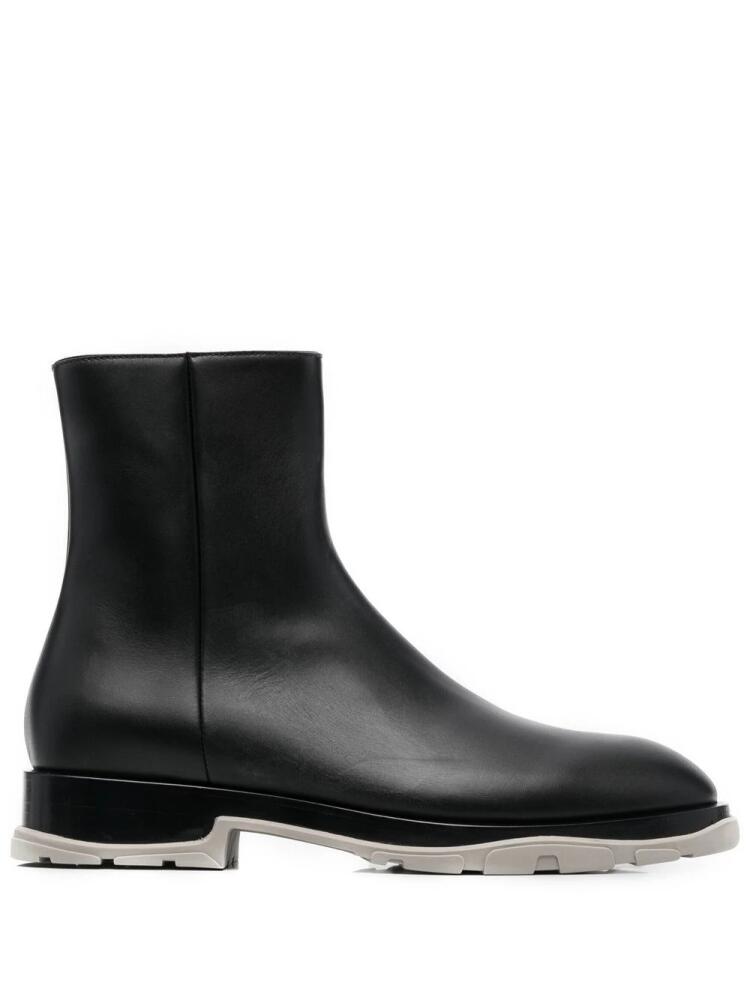 Alexander McQueen ankle-length leather boots - Black Cover