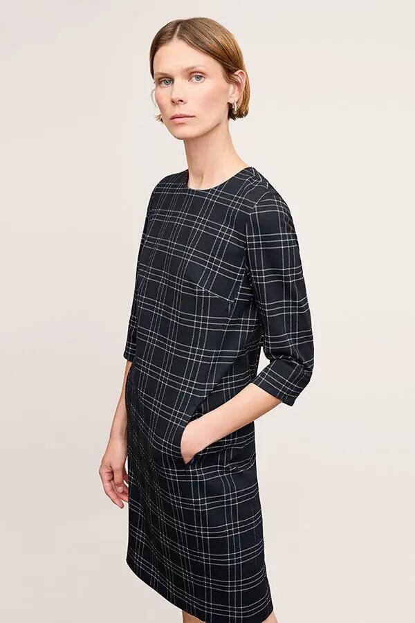 M.M.LaFleur Lancia Dress - OrigamiTech in Plaid Cover