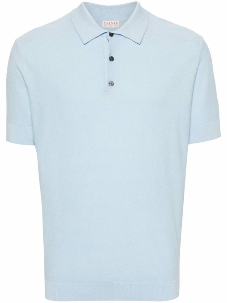 FURSAC piqué polo shirt - Blue Cover