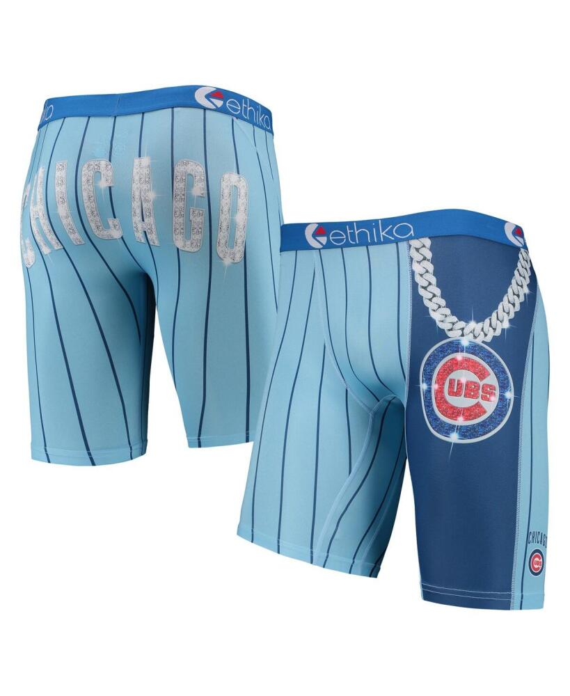 Men's Ethika Royal Chicago Cubs Slugger Boxers - Royal Cover