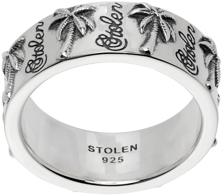 Stolen Girlfriends Club Silver Trouble in Paradise Eternity Ring Cover