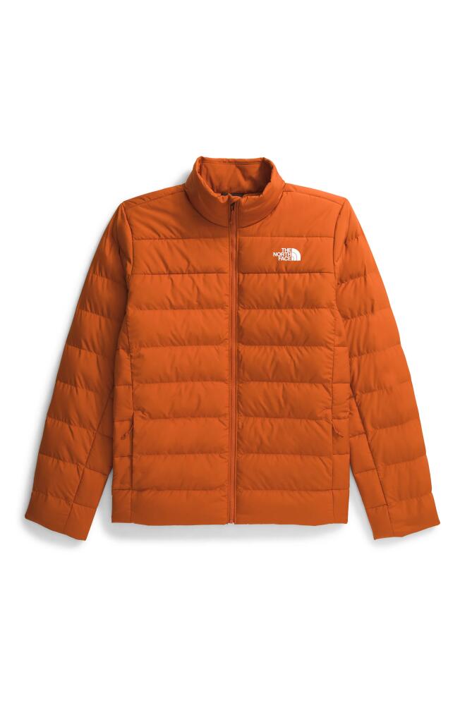 The North Face Aconcagua 3 Durable Water Repellent Parka in Earthen Copper Cover