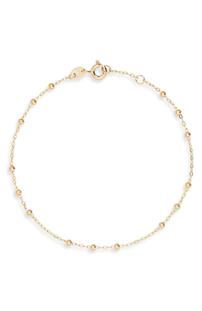 Bony Levy Mykonos 14K Gold Station Bracelet in 14K Yellow Gold Cover