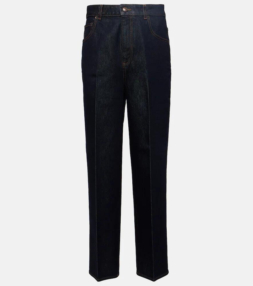 Loro Piana High-rise cropped straight jeans Cover