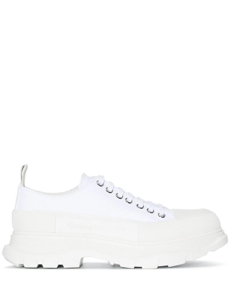 Alexander McQueen Tread Slick low-top sneakers - White Cover