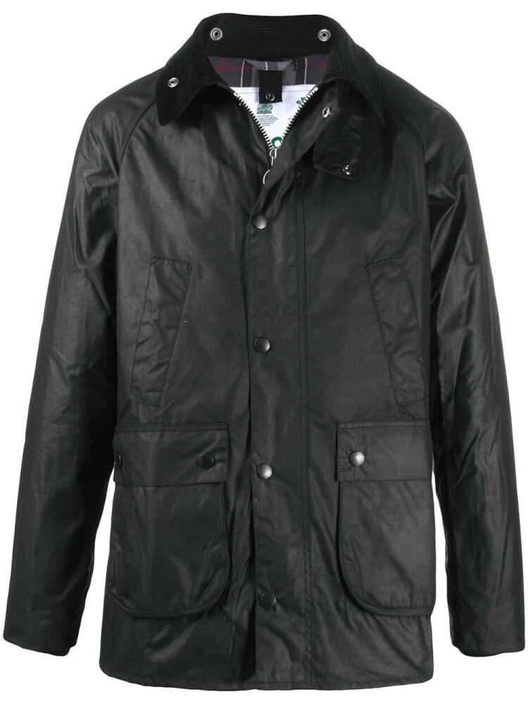 Barbour snap-button coat - Black Cover