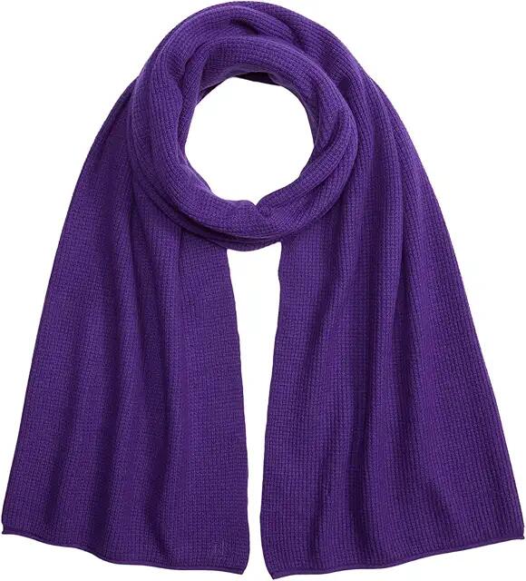 LAUREN Ralph Lauren Cashmere Blend Wrap (Purple Agate) Scarves Cover