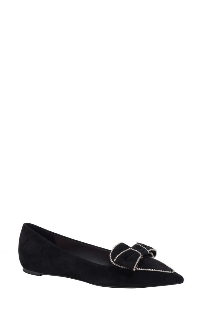 Kate Spade New York be dazzled pointed toe flat in Black Cover