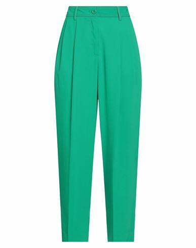 See By Chloé Woman Pants Green Polyester Cover