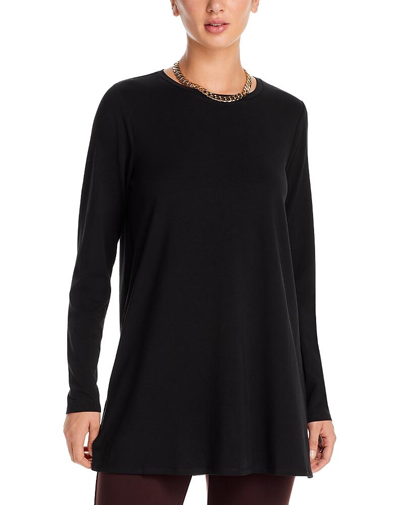 Eileen Fisher Crewneck Tunic Tee Cover