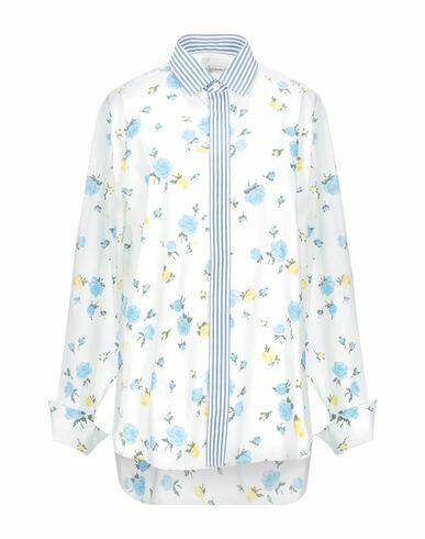 Golden Goose Woman Shirt White Cotton, Polyester Cover