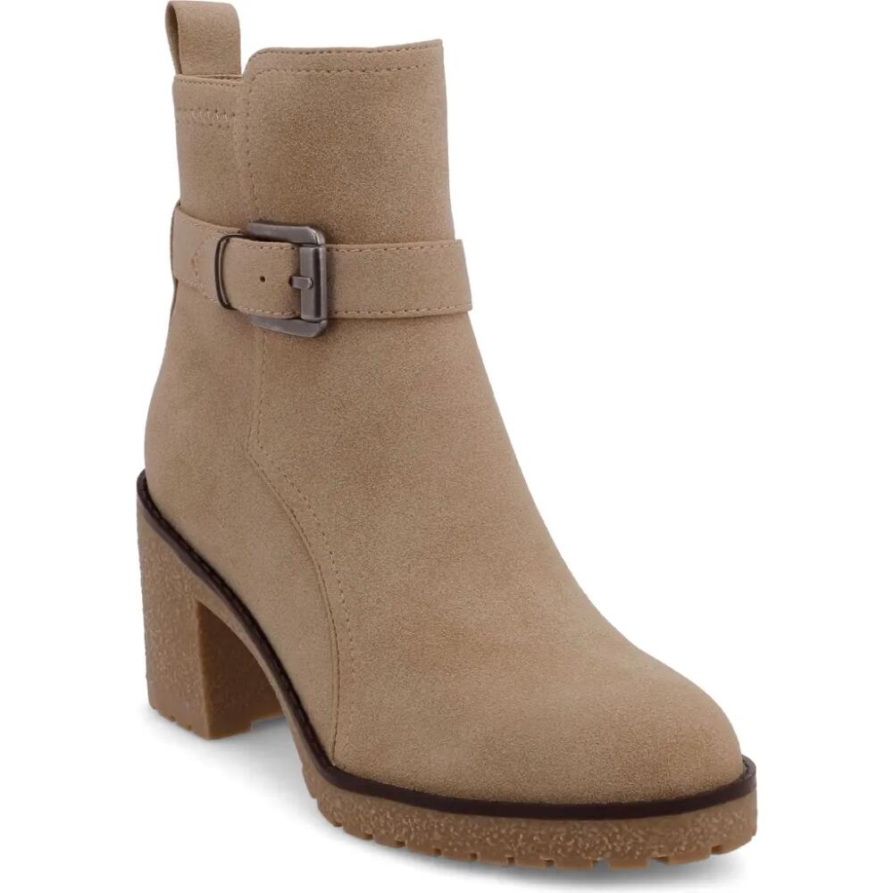 MIA Holt Platform Bootie in Sand Cover