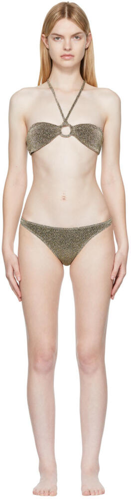 SIMONMILLER Gold & Silver Dango Bikini Cover