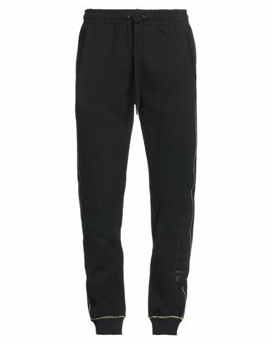 Bikkembergs Man Pants Black Polyester, Elastane Cover