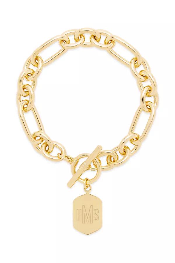 brook & york Custom Monogram Toggle Bracelet Cover