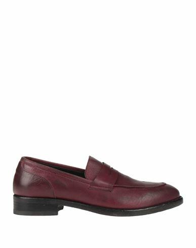 Seboy's Woman Loafers Deep purple Leather Cover