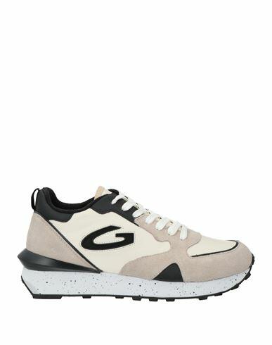 Alberto Guardiani Man Sneakers Cream Leather Cover