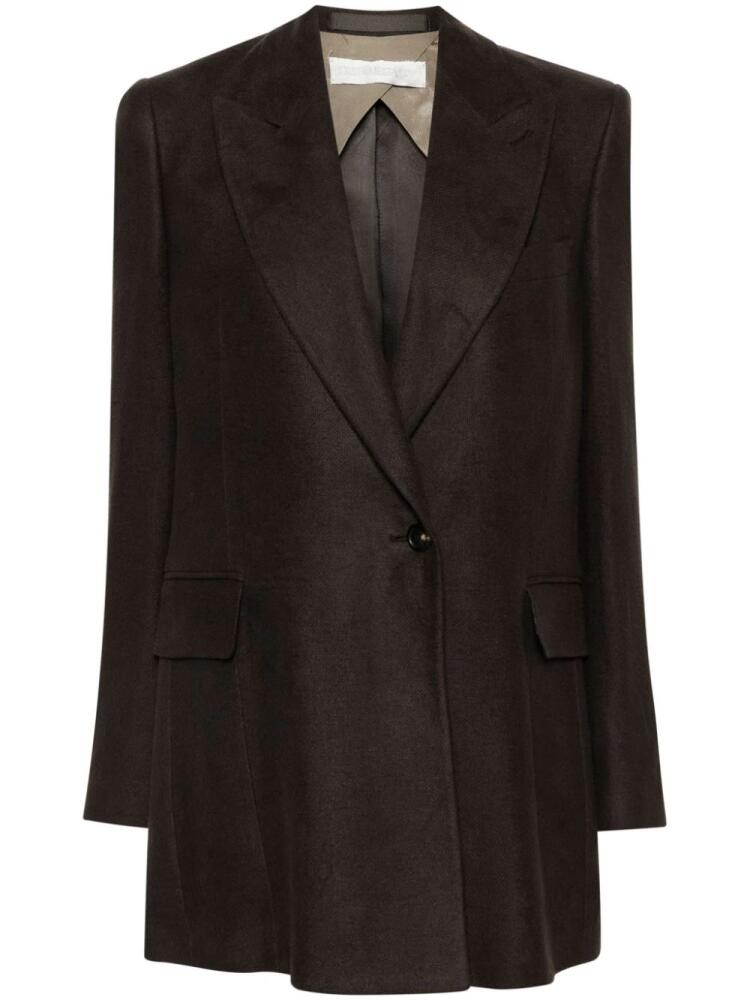 OUR LEGACY Manta single-breasted blazer - Brown Cover