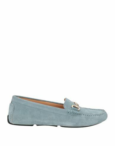 Boemos Woman Loafers Sky blue Soft Leather Cover