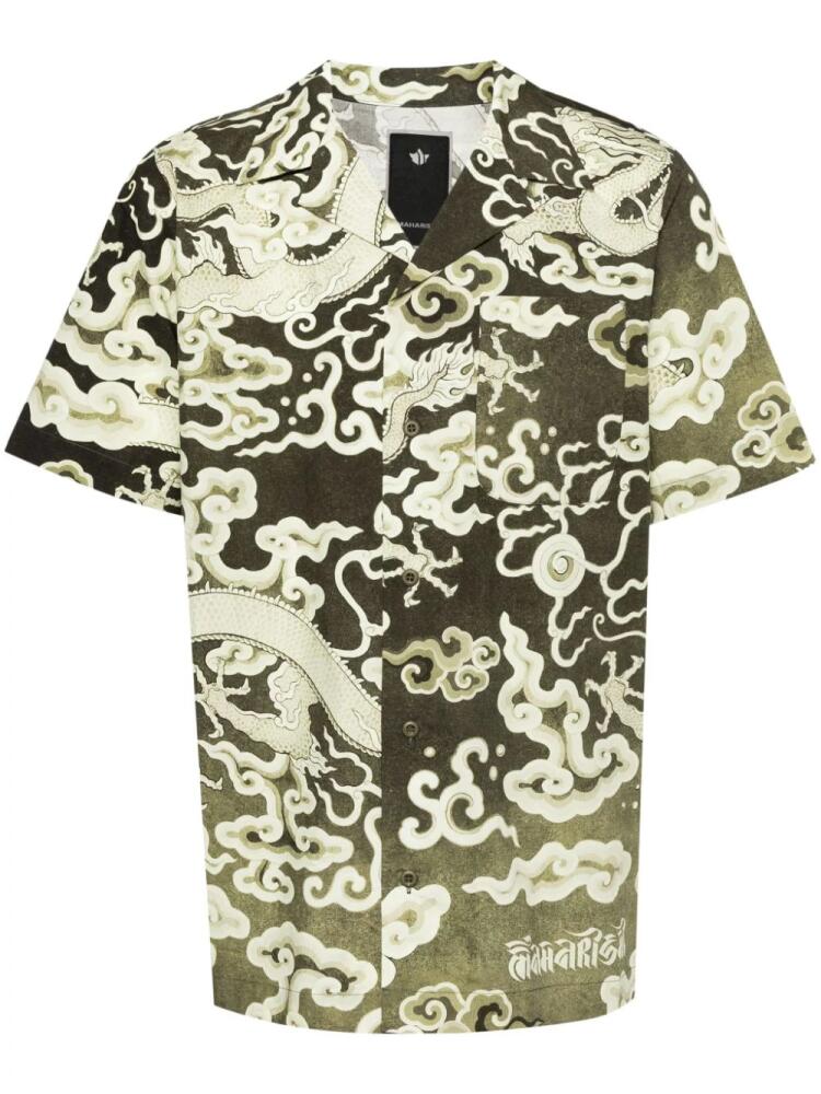 Maharishi Cloud Dragon shirt - Green Cover