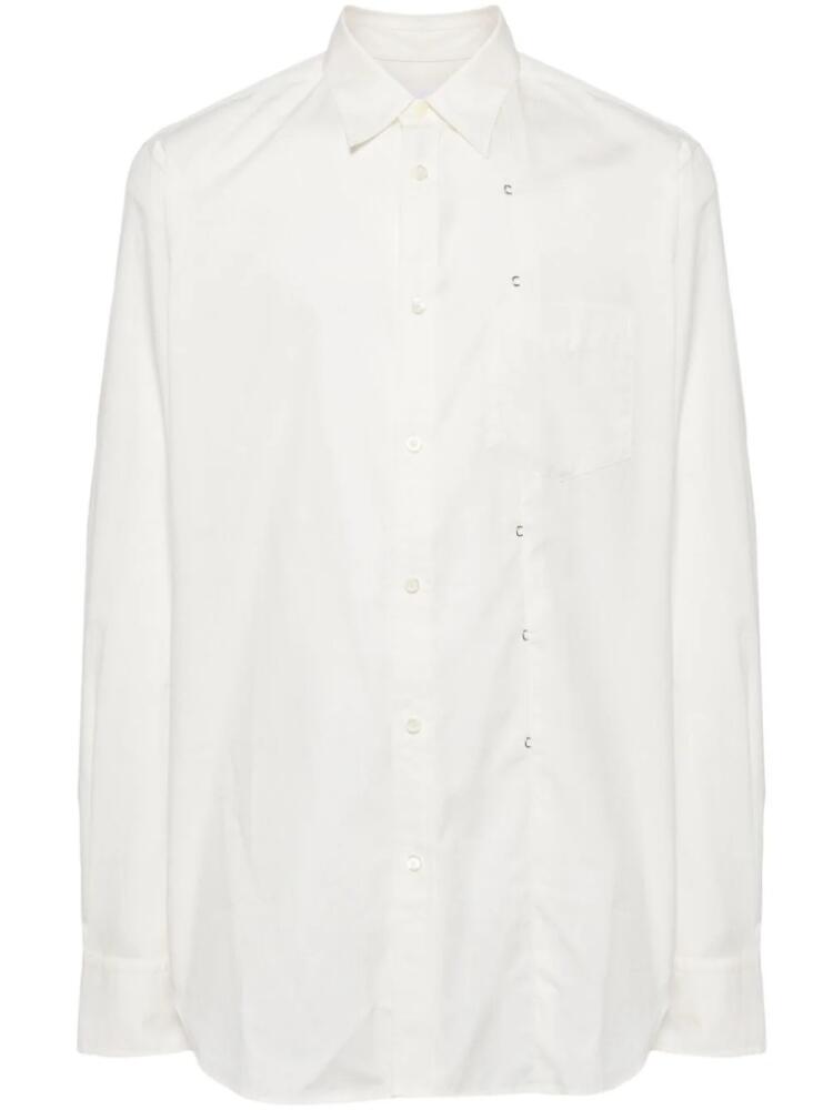 Takahiromiyashita The Soloist cotton-silk blend shirt - White Cover