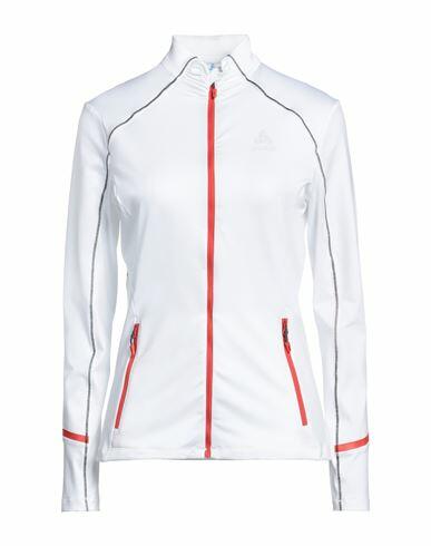 Odlo Woman Sweatshirt White Polyester, Elastane Cover