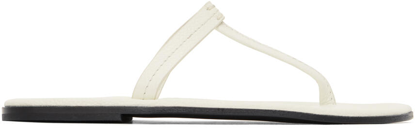 TOTEME Off-White 'The T-Strap' Sandals Cover