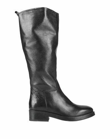 Paola Ferri Woman Boot Black Soft Leather Cover