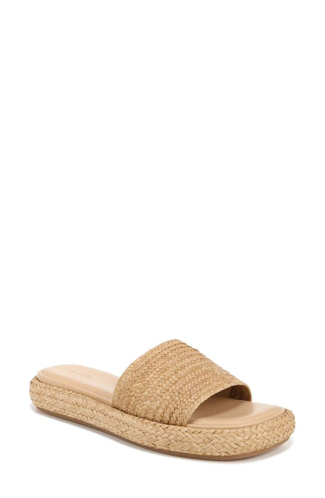 Vince Eva Platform Slide Sandal in Toastedwheat Cover