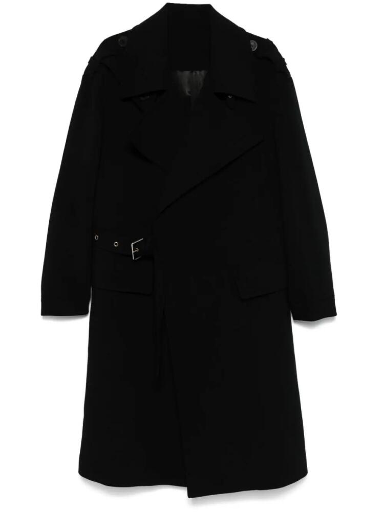 Balmain belted coat - Black Cover