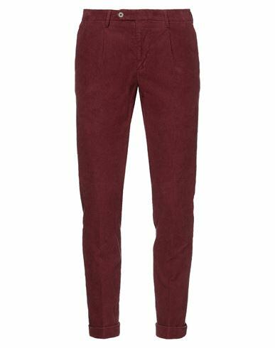 Betwoin Man Pants Burgundy Cotton, Elastane Cover