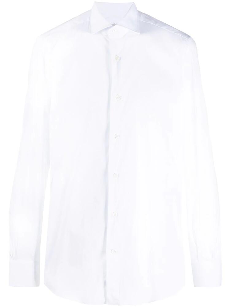 Mazzarelli plain buttoned shirt - White Cover