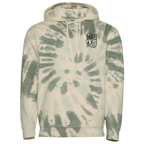 Vans Need Peace Dye Hoodie - Mens Green/Black Cover