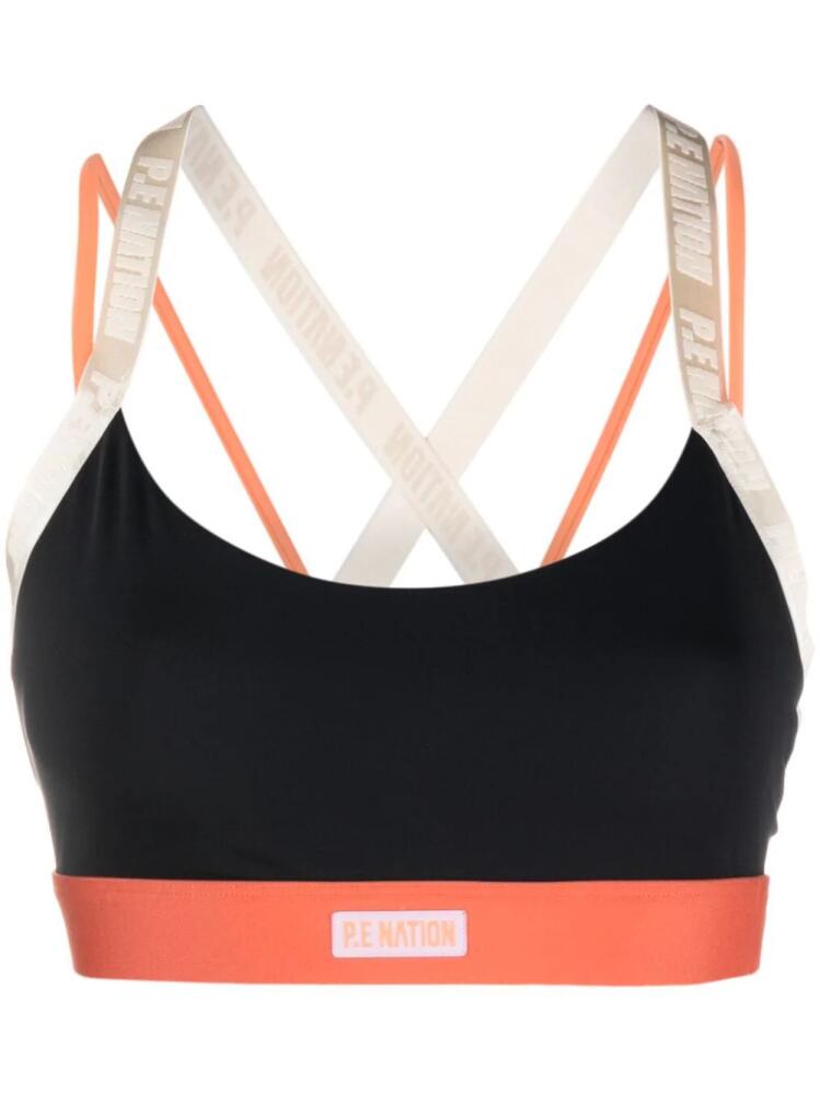 P.E Nation Oakmont sports bra - Black Cover