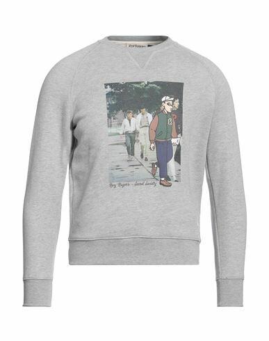 Roÿ Roger's Man Sweatshirt Light grey Cotton, Polyester Cover