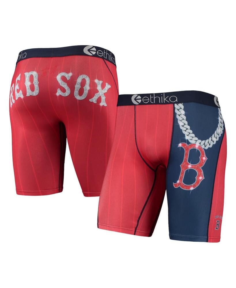 Men's Ethika Red Boston Red Sox Slugger Boxers - Red Cover