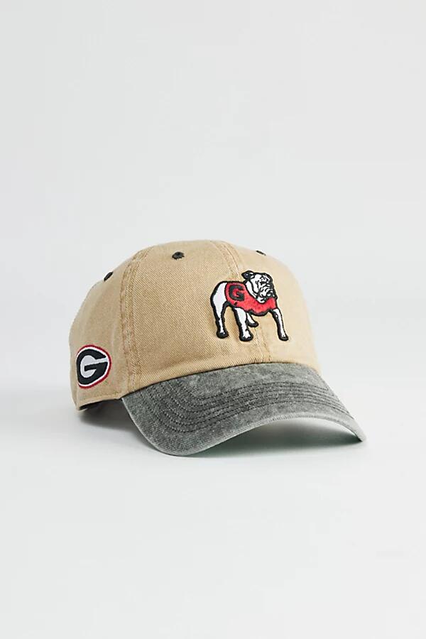 '47 Brand Georgia Bulldogs Clean Up Hat in Khaki Cover