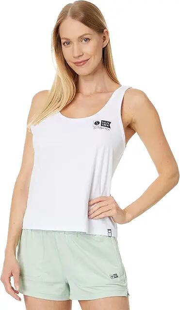 Salty Crew Alpha Classic Tank (White) Women's Clothing Cover