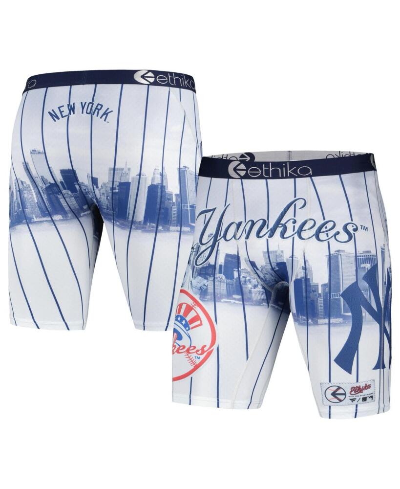 Men's Ethika White New York Yankees Jerseyscape Boxer Briefs - White Cover