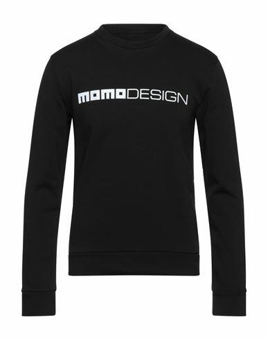 Momo Design Man Sweatshirt Black Cotton Cover