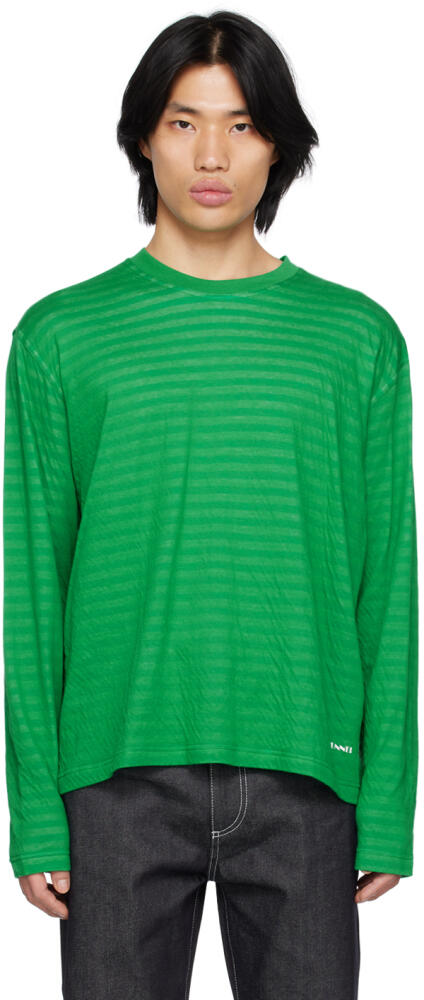 SUNNEI Green Reversible Long Sleeve T-Shirt Cover