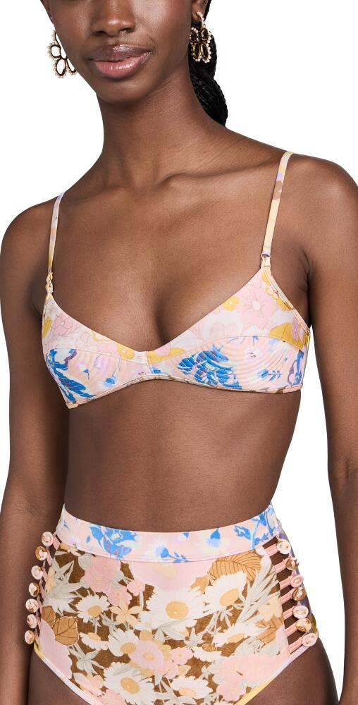 Zimmermann Pop Bullet Bra Top Spliced Cover