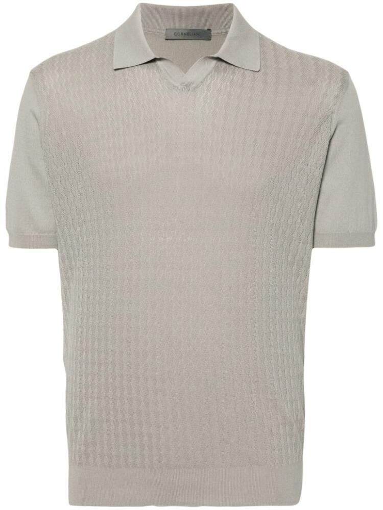 Corneliani cotton polo shirt - Neutrals Cover