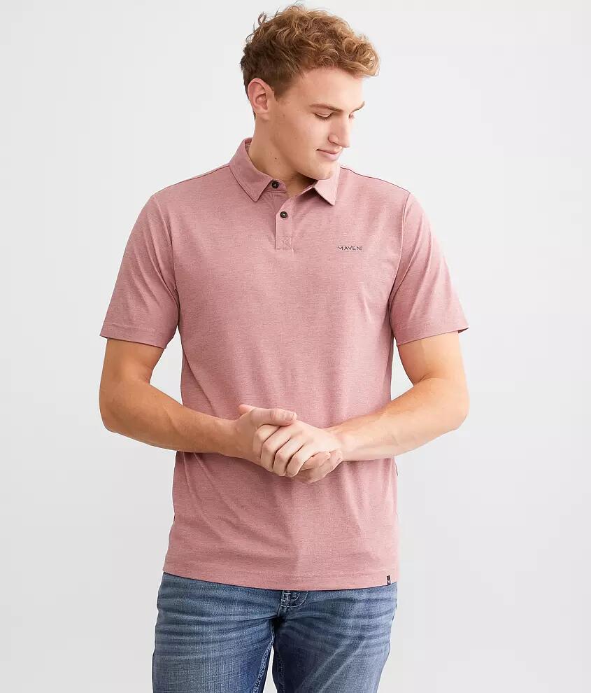 Maven Co-op Marled Performance Polo Cover