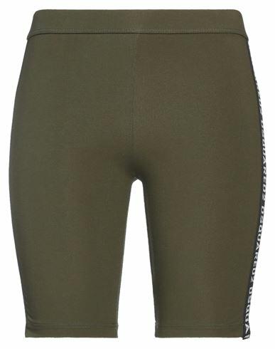 Dsquared2 Woman Leggings Military green Cotton, Elastane Cover